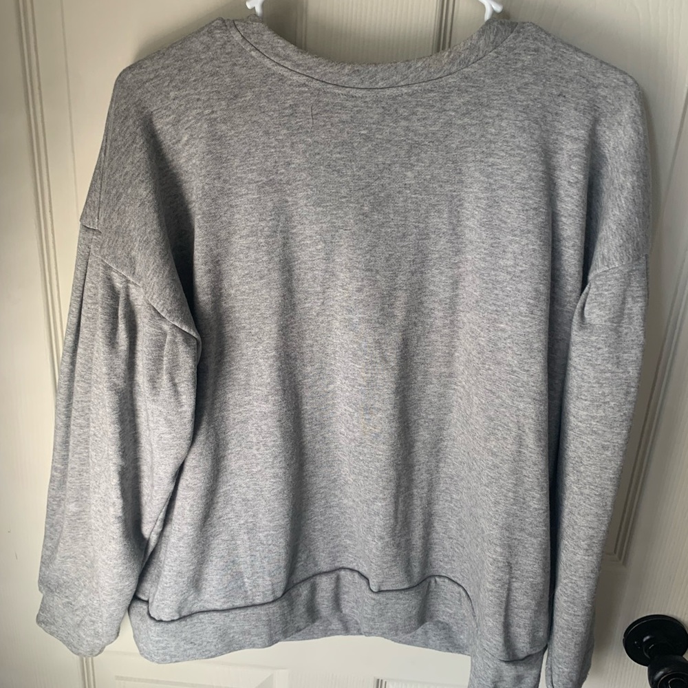 Cute sweatshirt that is more dressy and fun!